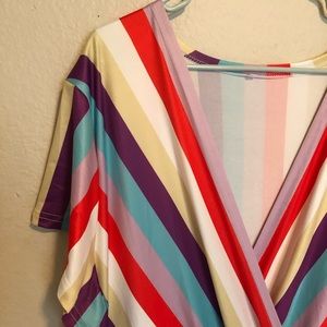 Striped summer romper 🌈